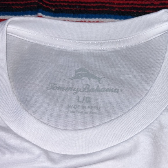 NWOT Tommy Bahama Bump and Rum Pocket T-Shirt - Picture 6 of 9